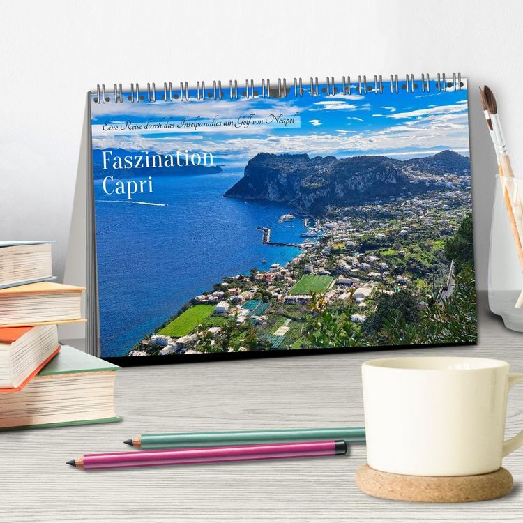 Produktbild: Faszinierendes Capri (Tischkalender 2026 DIN A5 quer), CALVENDO Monatskalender