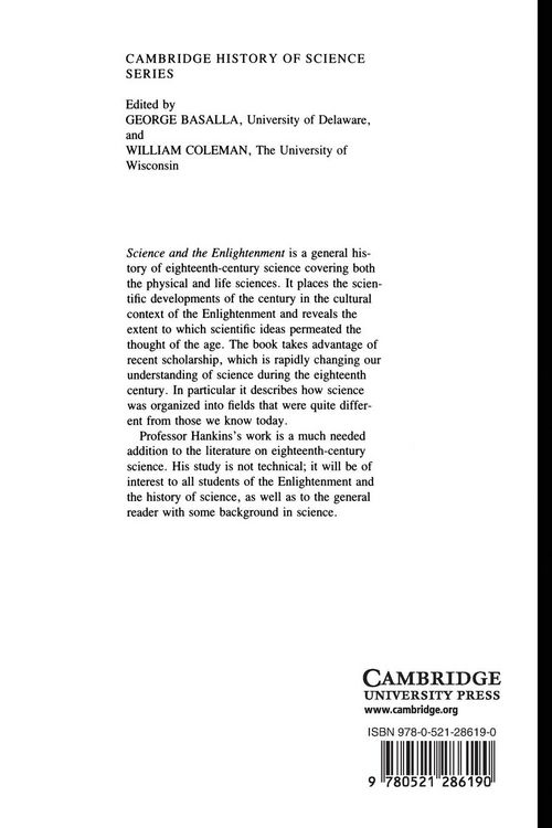 Produktbild: Science and the Enlightenment