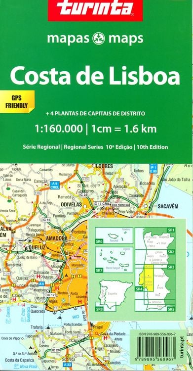 Produktbild: Lisbon Coast 1 : 160 000