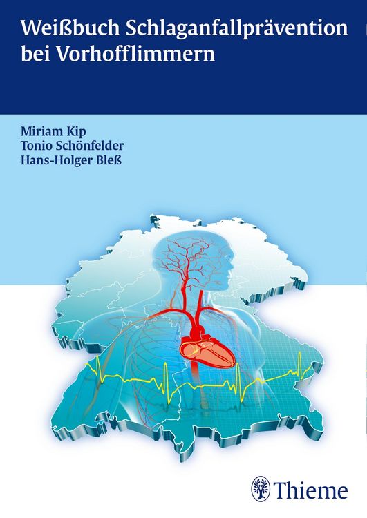 Produktbild: Wei&szlig;buch Schlaganfallpr&auml;vention bei Vorhofflimmern