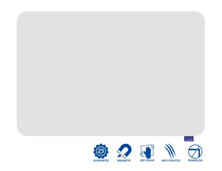 Produktbild: LEGAMASTER&reg; Weisswandtafel Essence, 90 x 60 cm Delivery
