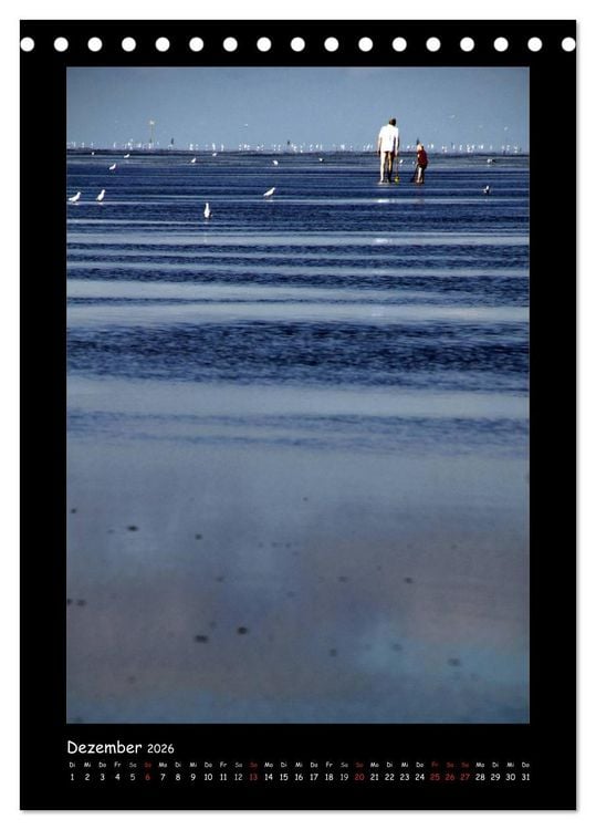 Produktbild: Cuxhaven (Tischkalender 2026 DIN A5 hoch), CALVENDO Monatskalender