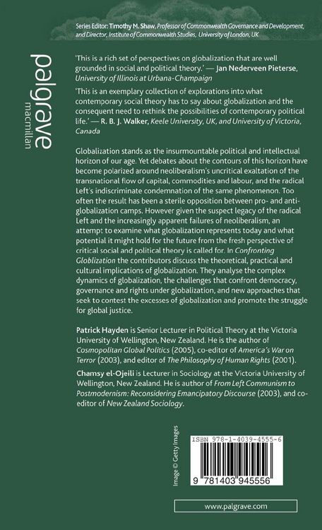 Produktbild: Confronting Globalization