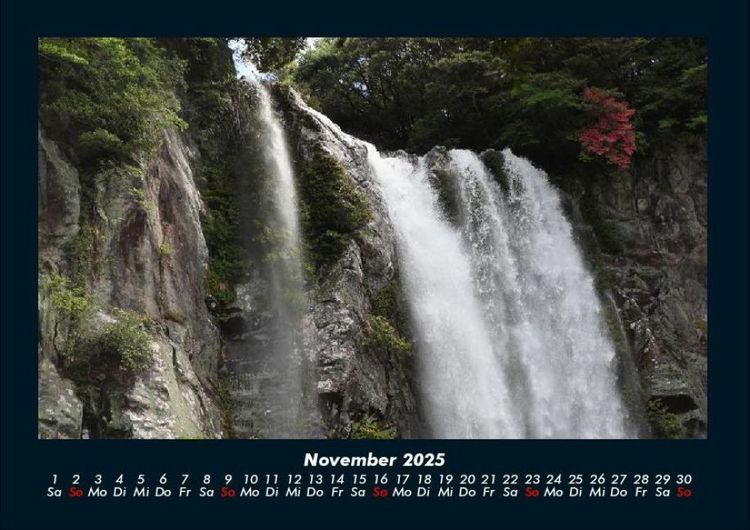 Produktbild: Wasserf&auml;lle 2025 Fotokalender DIN A4
