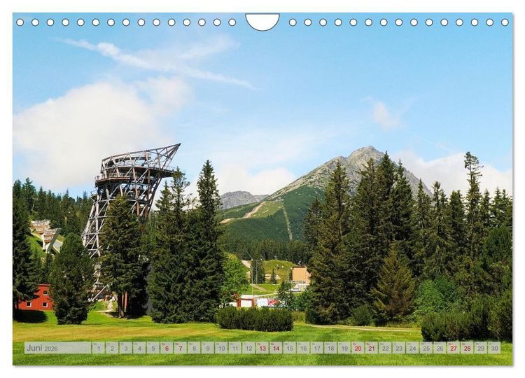 Produktbild: Streifz&uuml;ge durch die mittlere Slowakei (Wandkalender 2026 DIN A4 quer), CALVENDO Monatskalender