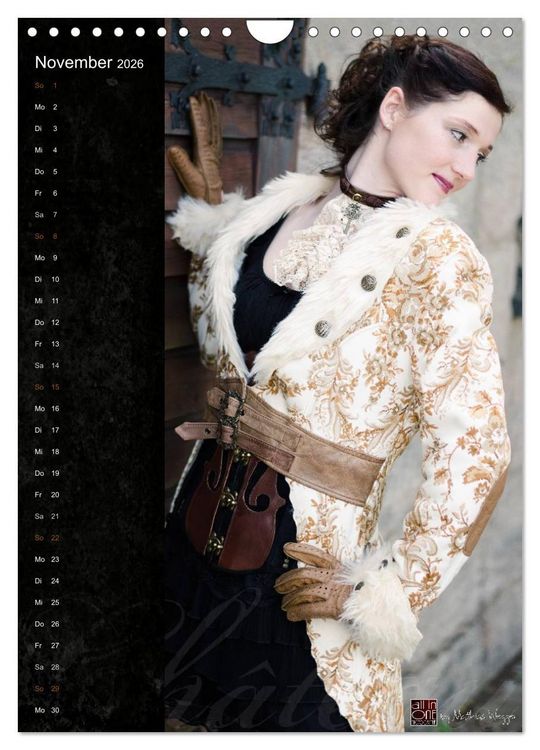 Produktbild: Mode au Chateau (Wandkalender 2026 DIN A4 hoch), CALVENDO Monatskalender