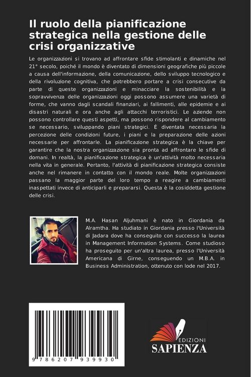 Produktbild: Il ruolo della pianificazione strategica nella gestione delle crisi organizzative