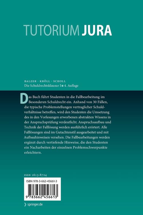 Produktbild: Die Schuldrechtsklausur I