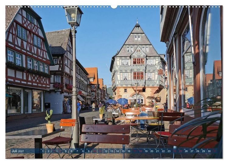 Produktbild: Wanderbares Miltenberg (hochwertiger Premium Wandkalender 2027 DIN A2 quer), Kunstdruck in Hochglanz