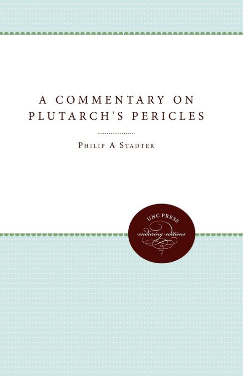 Produktbild: A Commentary on Plutarch's Pericles