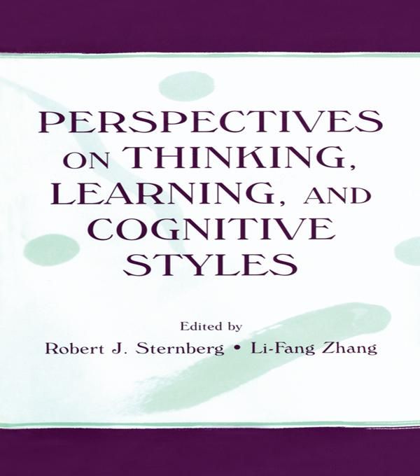Produktbild: Perspectives on Thinking, Learning, and Cognitive Styles