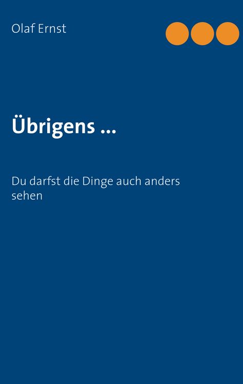 Produktbild: &Uuml;brigens ...