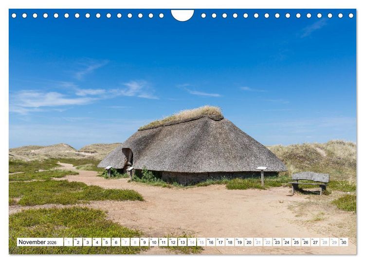 Produktbild: Amrum - Perle im nordfriesischen Wattenmeer (Wandkalender 2026 DIN A4 quer), CALVENDO Monatskalender