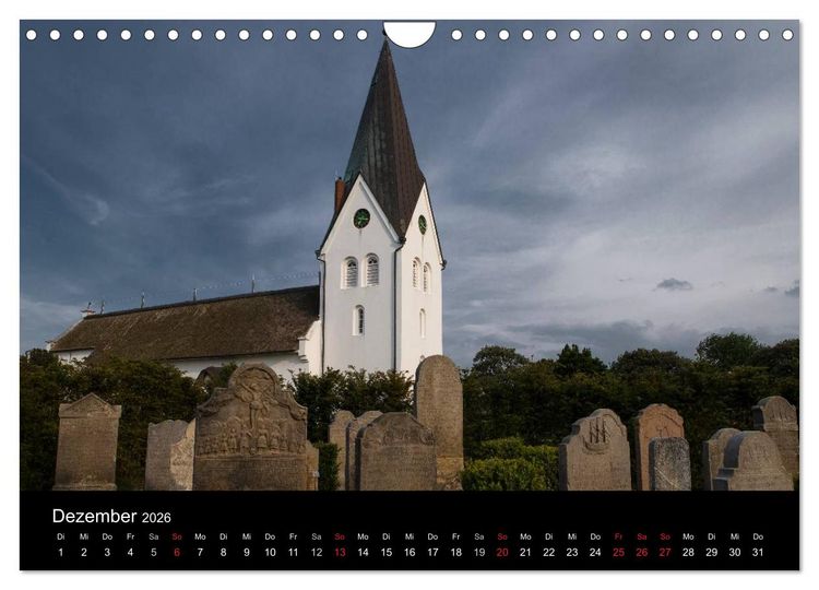 Produktbild: Amrumer Impressionen (Wandkalender 2026 DIN A4 quer), CALVENDO Monatskalender