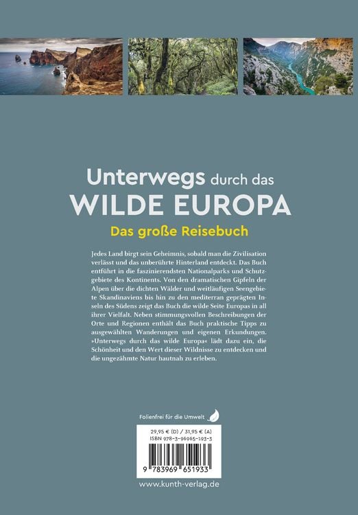 Produktbild: KUNTH Unterwegs durch das wilde Europa