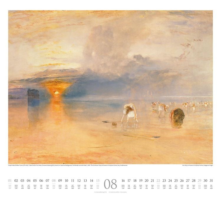 Produktbild: William Turner Kalender 2027