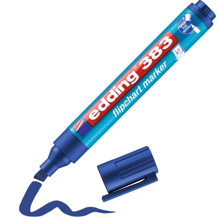 Produktbild: EDDING&reg; Flipchart Marker 383, blau