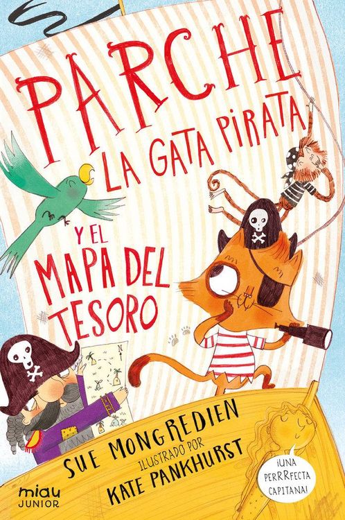 Produktbild: Parche la gata pirata y el mapa del tesoro