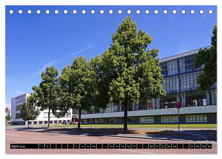 Produktbild: Dessau in Sachsen-Anhalt (Tischkalender 2026 DIN A5 quer), CALVENDO Monatskalender