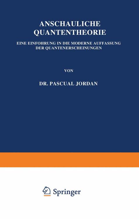 Produktbild: Anschauliche Quantentheorie