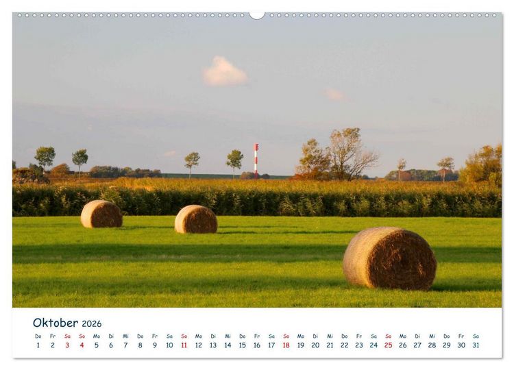 Produktbild: Butjadingen. Impressionen zwischen Jade und Nordsee (Wandkalender 2026 DIN A2 quer), CALVENDO Monatskalender