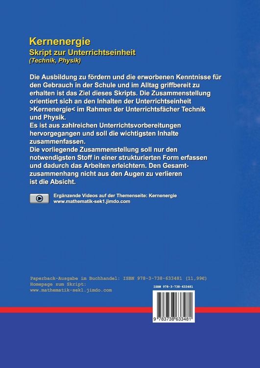 Produktbild: Kernenergie