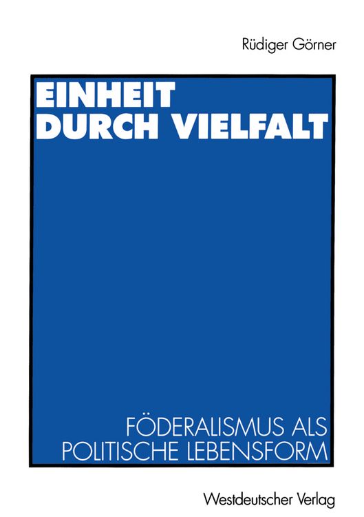 Produktbild: Einheit durch Vielfalt