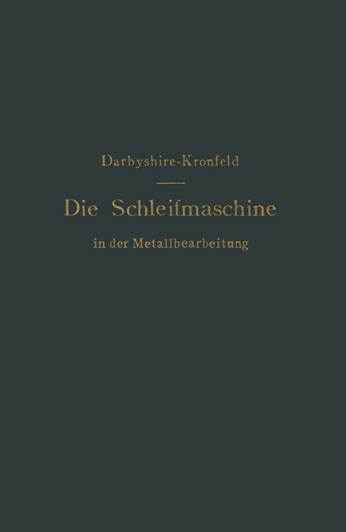 Produktbild: Die Schleifmaschine in der Metallbearbeitung