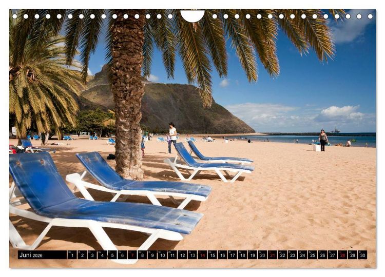 Produktbild: Kanarische Inseln - Teneriffa (Wandkalender 2026 DIN A4 quer), CALVENDO Monatskalender