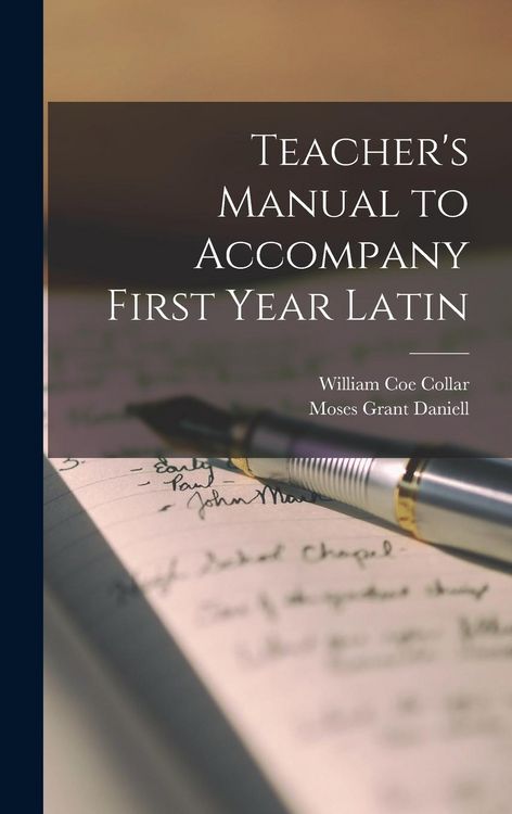 Produktbild: Teacher's Manual to Accompany First Year Latin