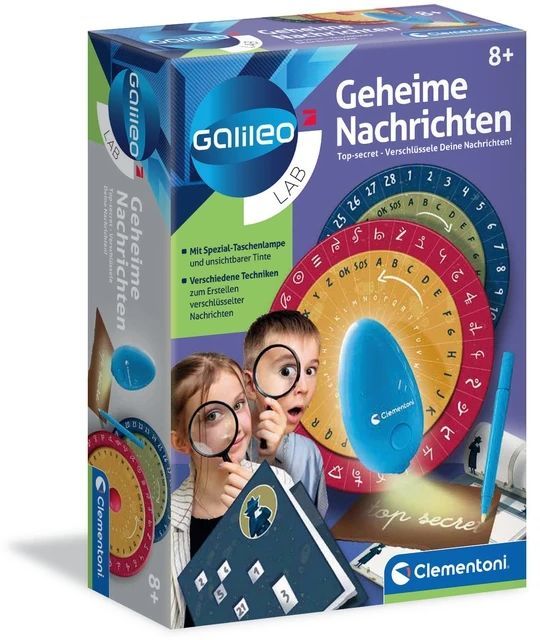 Clementoni Mein Erstes Mikroskop - Einsteigerset Für Kinder Zum Entdecken Der Mikrowelt