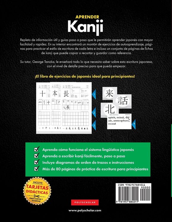 Produktbild: Aprender Japon&eacute;s Kanji N5 Workbook