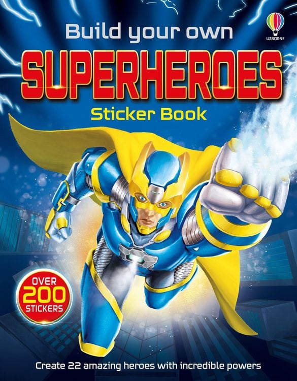Produktbild: Build Your Own Superheroes Sticker Book
