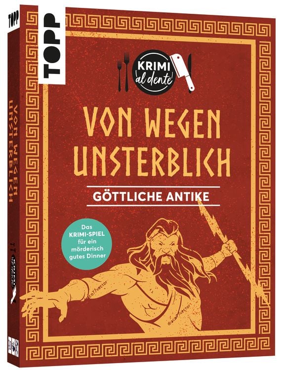 Produktbild: Krimi al dente &ndash; G&ouml;ttliche Antike: Von wegen unsterblich