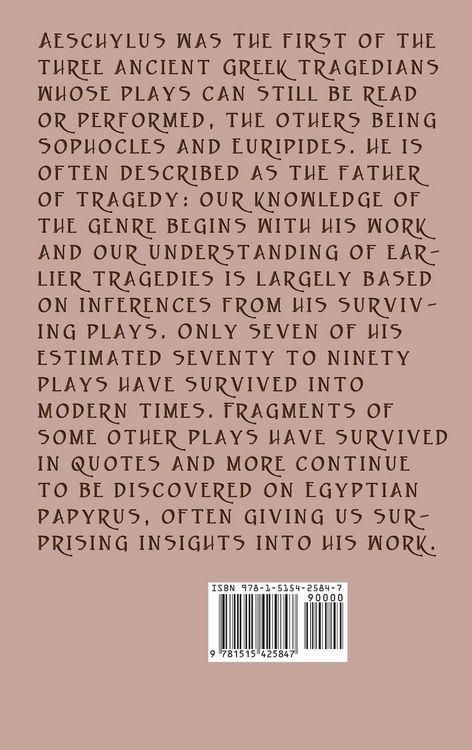 Produktbild: The Seven Against Thebes - A Tragedy of War, Brotherhood, and Fate