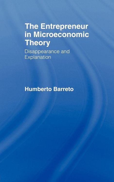 Produktbild: The Entrepreneur in Microeconomic Theory