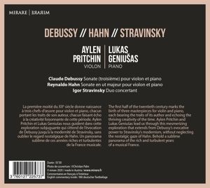 Produktbild: Debussy - Hahn - Stravinsky