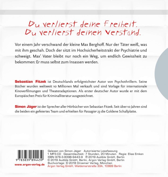 Produktbild: Der Insasse