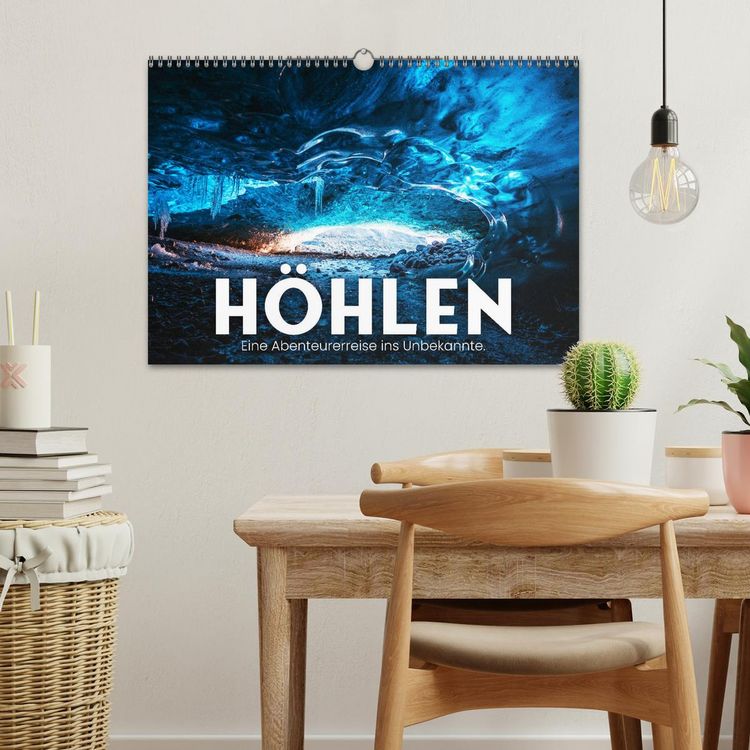 Produktbild: H&ouml;hlen - Eine Abenteuerreise ins Unbekannte. (Wandkalender 2026 DIN A3 quer), CALVENDO Monatskalender
