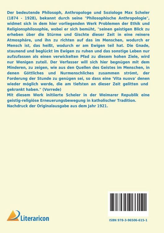 Produktbild: Vom Ewigen im Menschen