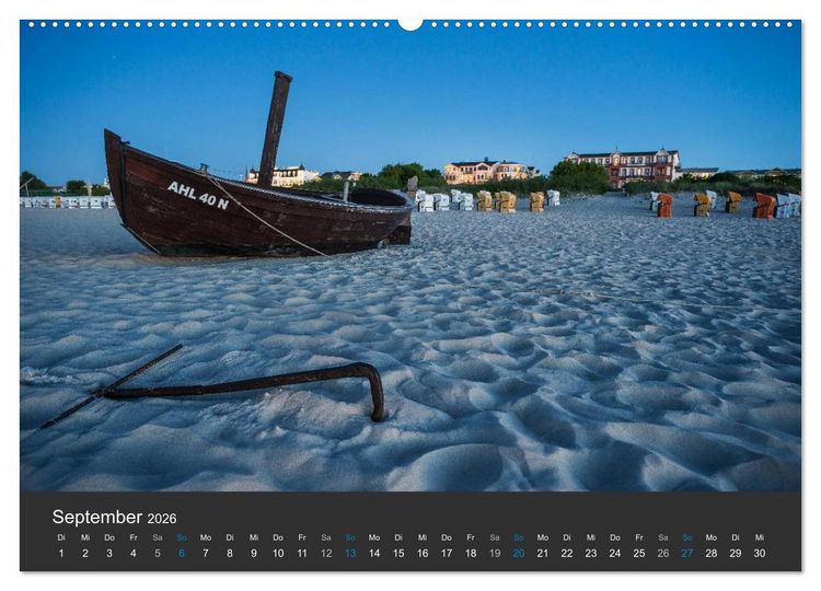 Produktbild: Usedom-Fotografie.de (Wandkalender 2026 DIN A2 quer), CALVENDO Monatskalender