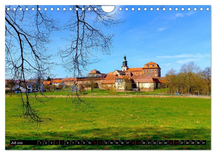 Produktbild: Ein Blick auf die Barockstadt Fulda (Wandkalender 2026 DIN A4 quer), CALVENDO Monatskalender