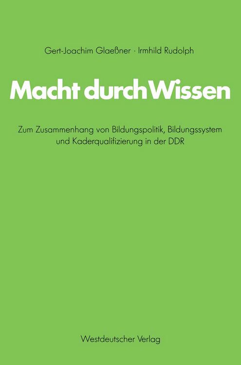 Produktbild: Macht durch Wissen