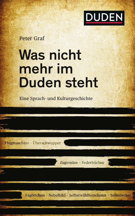 Produktbild: Was nicht mehr im Duden steht