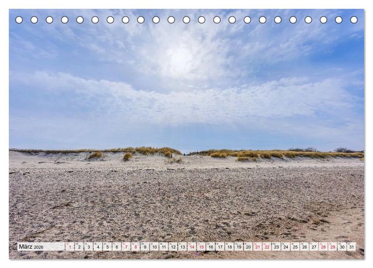 Produktbild: Ostseebilder (Tischkalender 2026 DIN A5 quer), CALVENDO Monatskalender