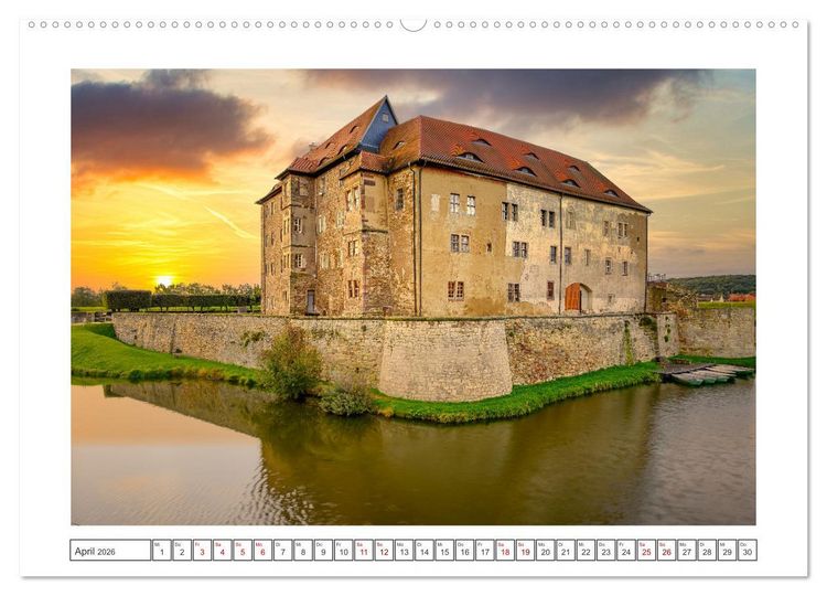 Produktbild: Fotospots in Deutschland (Wandkalender 2026 DIN A2 quer), CALVENDO Monatskalender