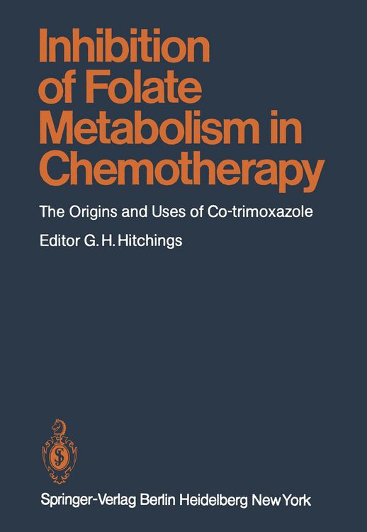 Produktbild: Inhibition of Folate Metabolism in Chemotherapy