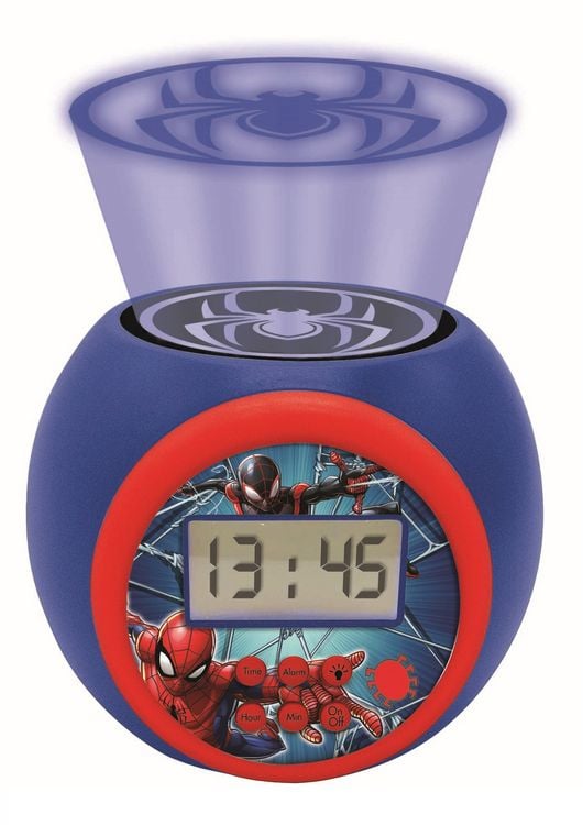 Produktbild: Spider Man Projektionswecker mit Timer