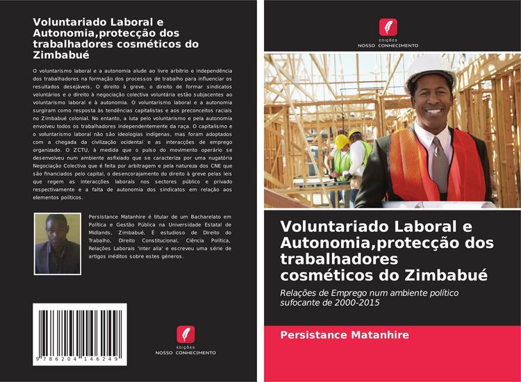 Produktbild: Voluntariado Laboral e Autonomia,protec&ccedil;&atilde;o dos trabalhadores cosm&eacute;ticos do Zimbabu&eacute;