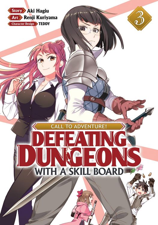 Produktbild: Call to Adventure! Defeating Dungeons with a Skill Board (Manga) Vol. 3